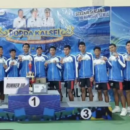 Atlet Voli POPDA Kabupaten Banjar Asal Gunung Ulin Raih Juara 2, Harumkan Nama Daerah
